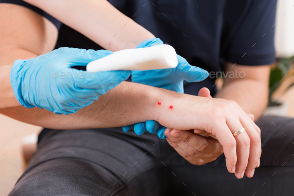 First Aid Training - Snake Bite Stock Photo by microgen | PhotoDune