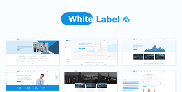 White Label - Clean Template for Modern Web Businesses - Business Corporate