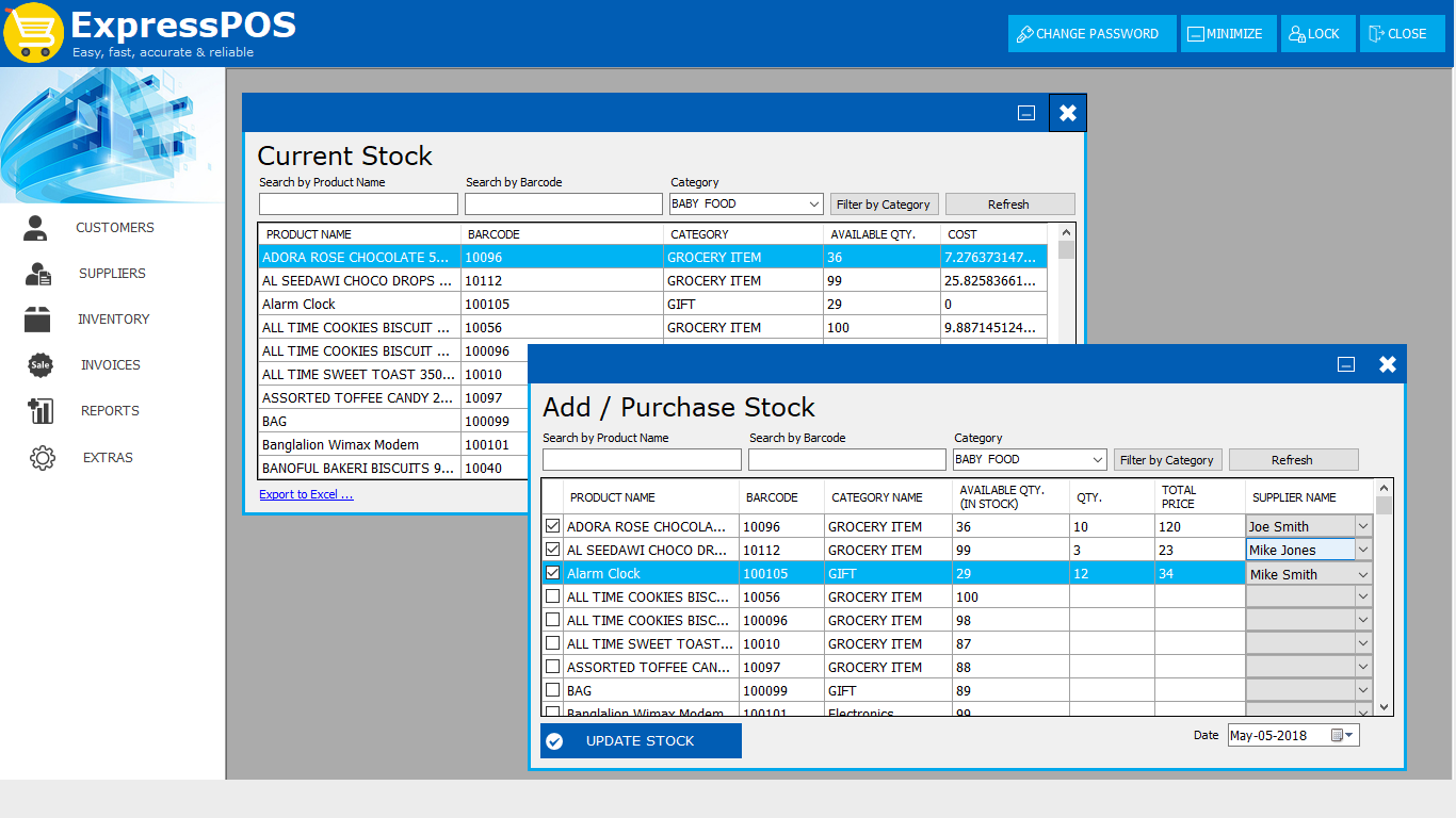 ExpressPOS Stock Manager with Point of Sale by linkbirdtech CodeCanyon