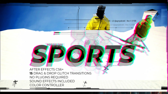 Glitch Sports - VideoHive 21886662