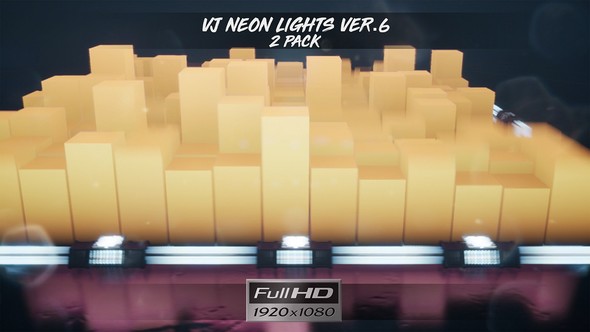 VJ Loops Neon Lights Ver.6 - 2 Pack