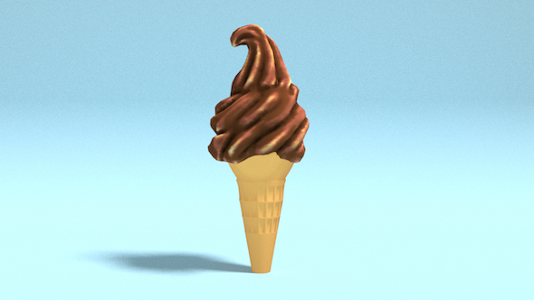 Ice Cream Cone - 3Docean 21888040