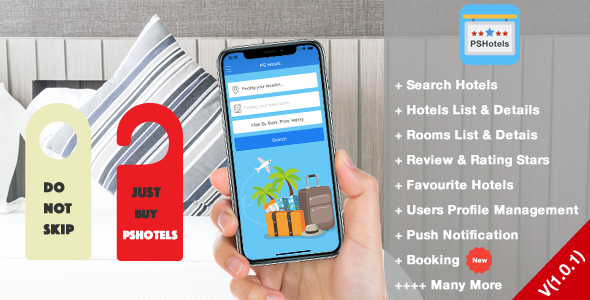 PSHotels iOS (Ultimate Hotels Finder Application With Backend) - CodeCanyon Item for Sale