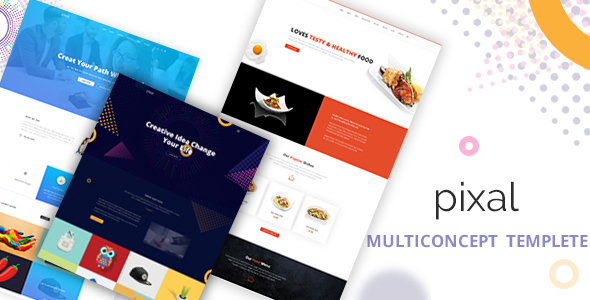 Pixal - Multipurpose - ThemeForest 21888996