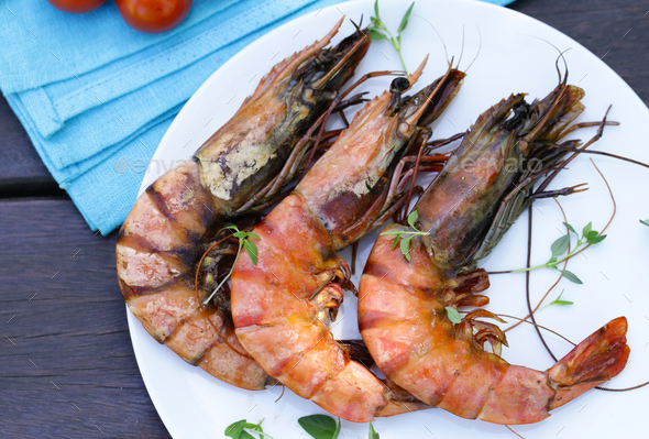 Grilled Shrimp Stock Photo by Dream79 | PhotoDune