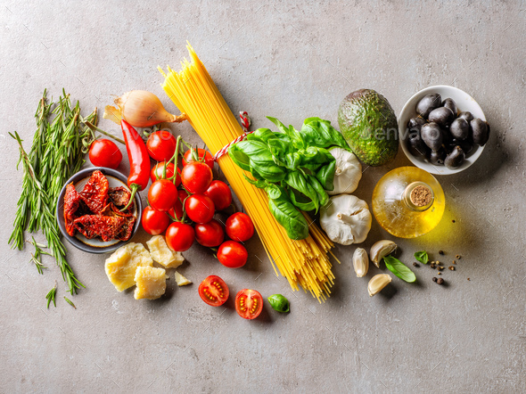 healthy food ingredients Stock Photo by magone | PhotoDune