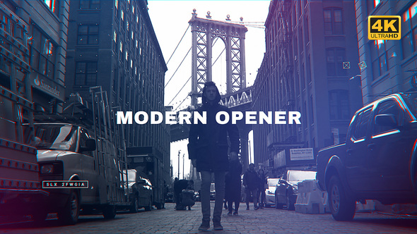 Modern Opener - VideoHive 21890592