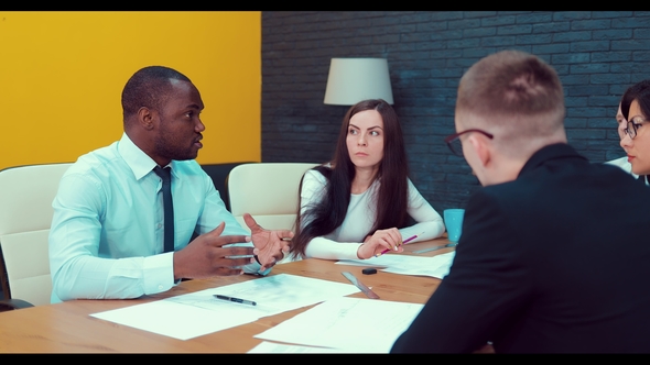 African Businessman Shares Ideas About the Development of a Construction Company alt