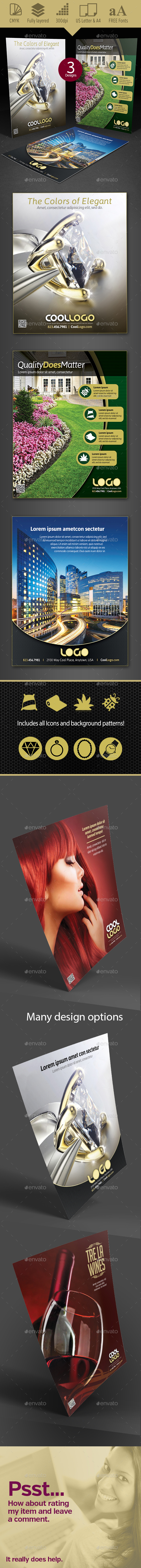 Elegant Ad or Flyer - Commerce Flyers