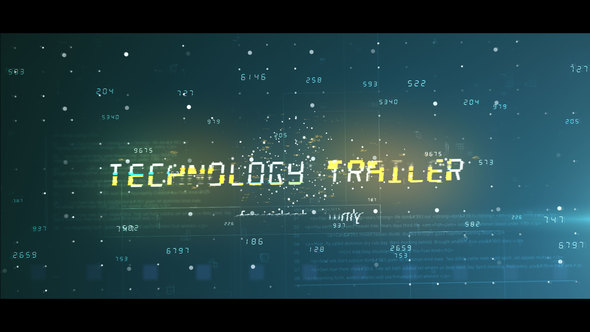 Technology trailer II - VideoHive 21891606