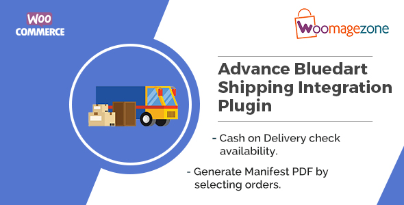 Woocommerce Advance Bluedart Shipping Integration Plugin - CodeCanyon Item for Sale