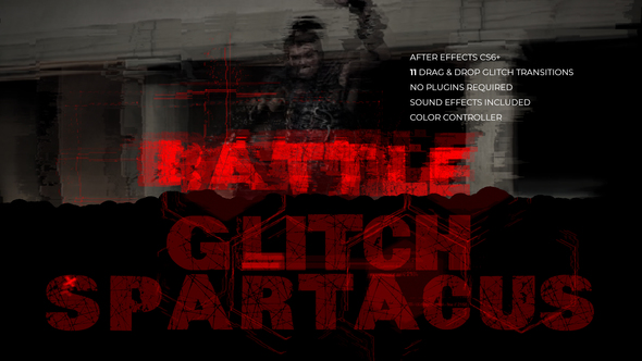 Glitch Spartacus - VideoHive 21892923