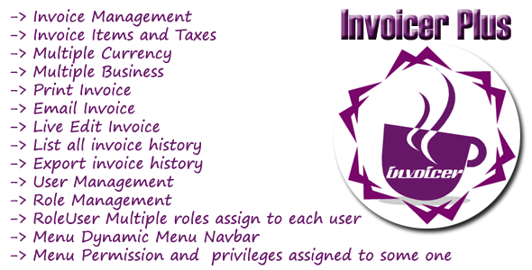 Invoicer Plus (Invoice Generator) Open Source Asp.net Mvc 5 Print | Email | Editable invoice - CodeCanyon Item for Sale