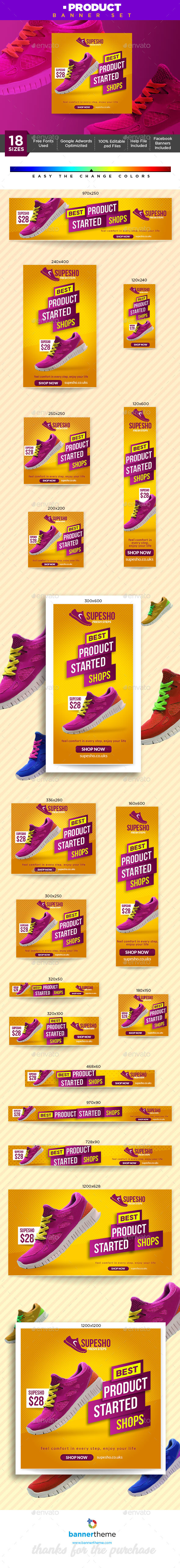 Product Banner - Banners & Ads Web Elements