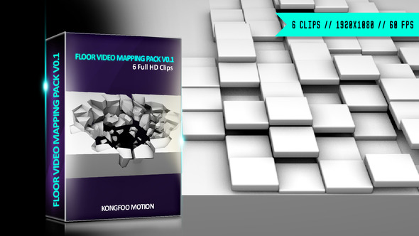 Floor Video Mapping Pack V.01