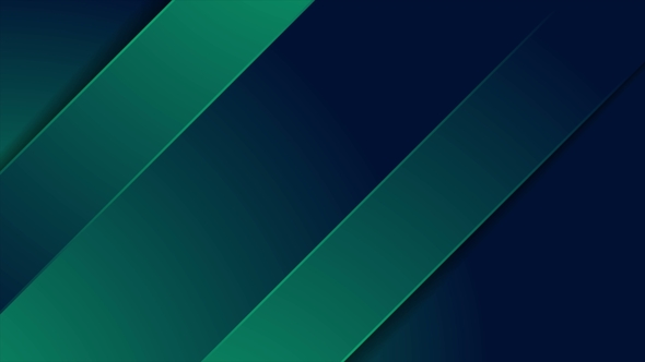 Dark Green and Blue Stripes Abstract Motion Background by saicle | VideoHive