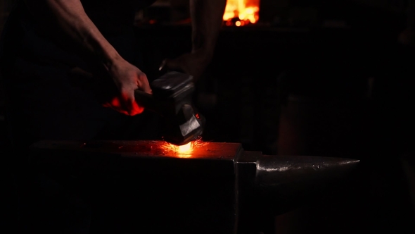 Get Hot Metal from the Furnace to Make an Arrow Tip alt