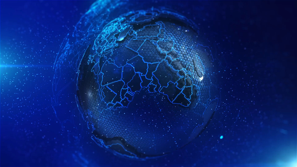 Broadcast Tv News Earth Background alt