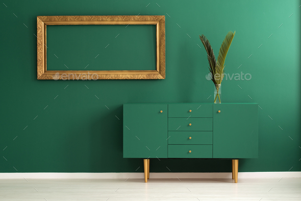 Green and gold interior Stock Photo by bialasiewicz | PhotoDune