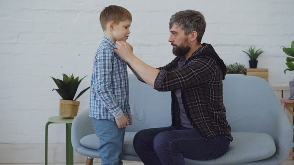 Dad Tells Son He Needs To Start Wearing A Shirt Because He's