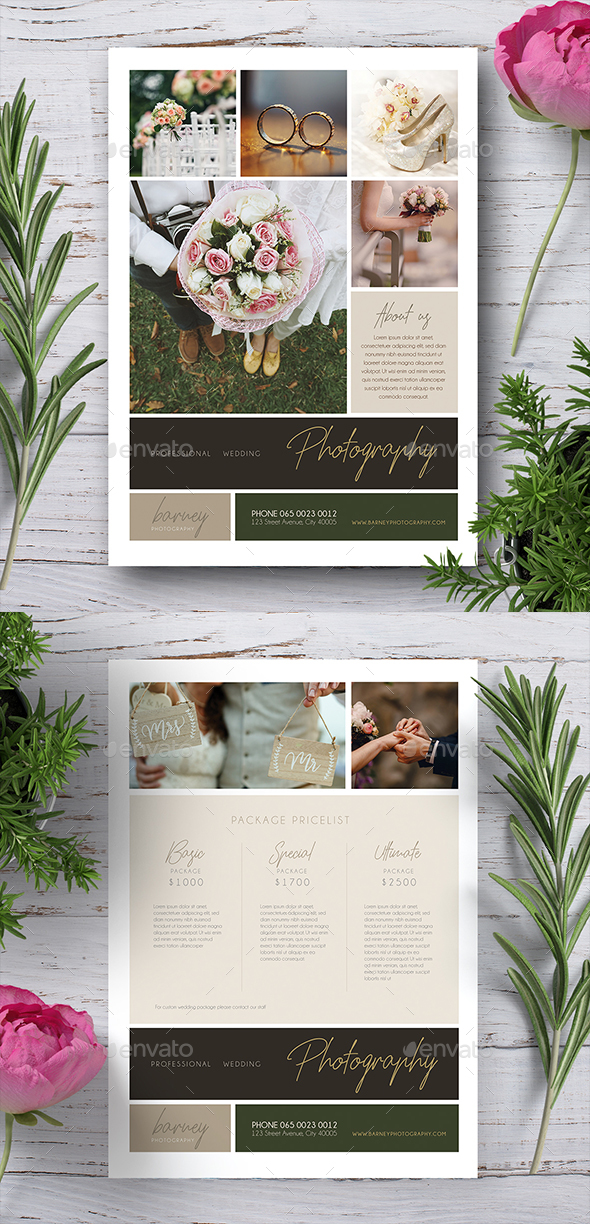 Wedding Photography Flyer 03 - Commerce Flyers