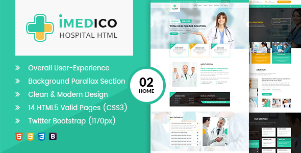 Beauty & Spa | Health Bootstrap HTML Template - 3