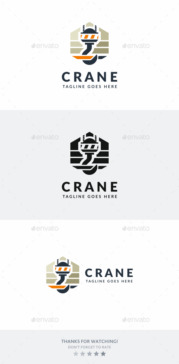 Crane Hook - Objects Logo Templates