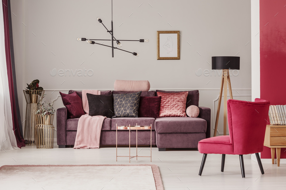 Elegant living room interior Stock Photo by bialasiewicz | PhotoDune