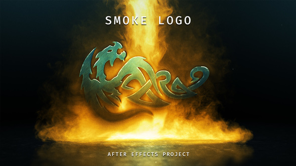 Smoke Logo - VideoHive 21915684