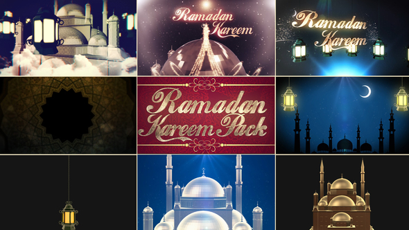 Ramadan Kareem Pack - VideoHive 21902127
