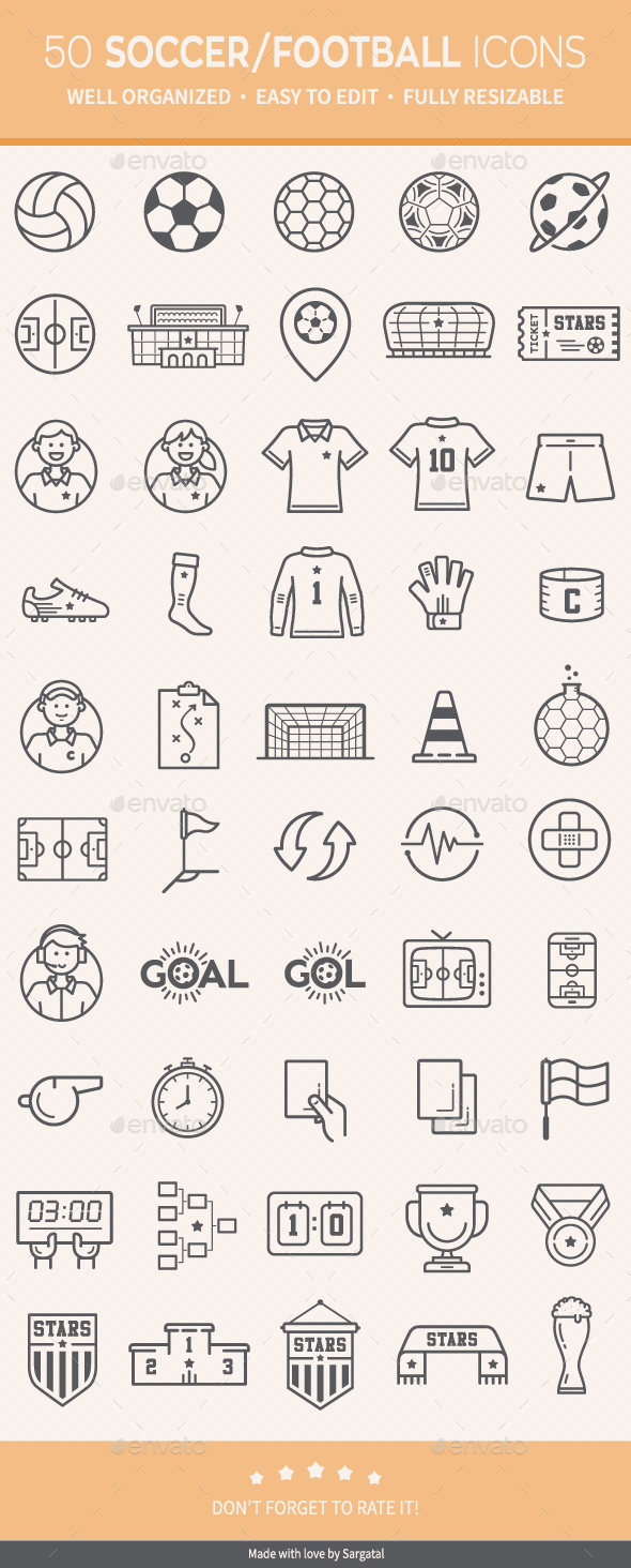 Soccer / Football Icons - Icons