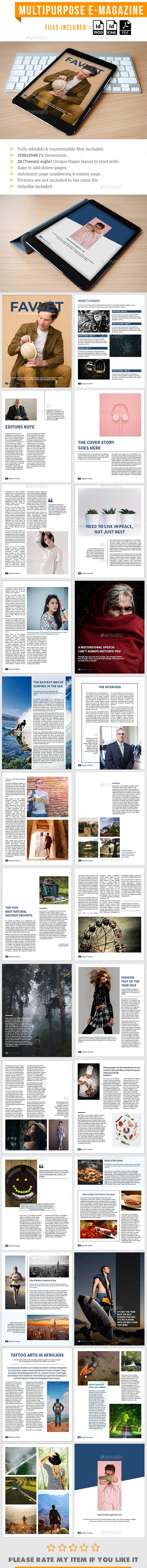 Multipurpose E Magazine - Digital Magazines ePublishing