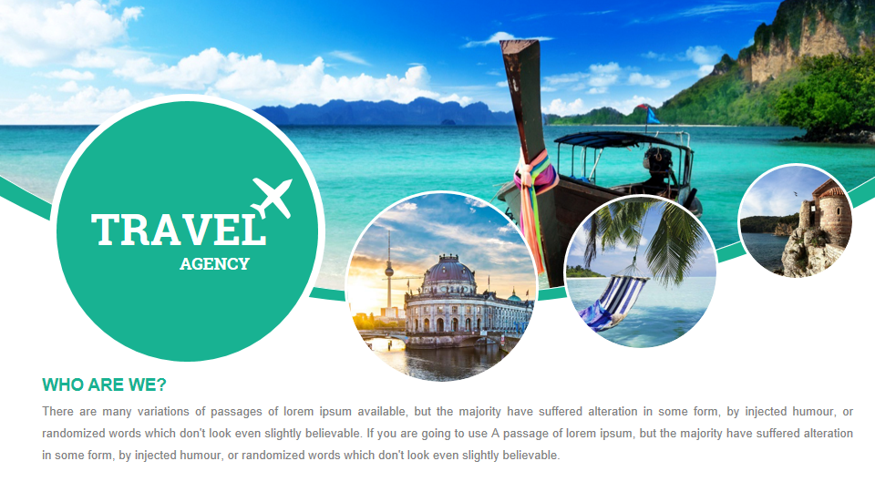 Travel And Tourism Powerpoint Presentation Template Free PRINTABLE
