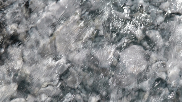 Hydrogen Sulphate-calcium Gypsum Waters Transparent and Bluish Tint alt