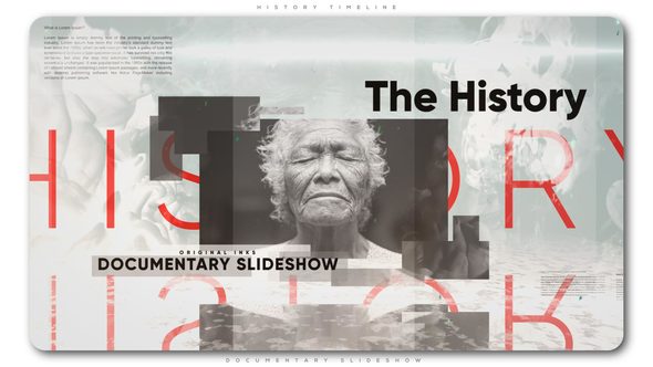 History Timeline Documentary - VideoHive 21921574