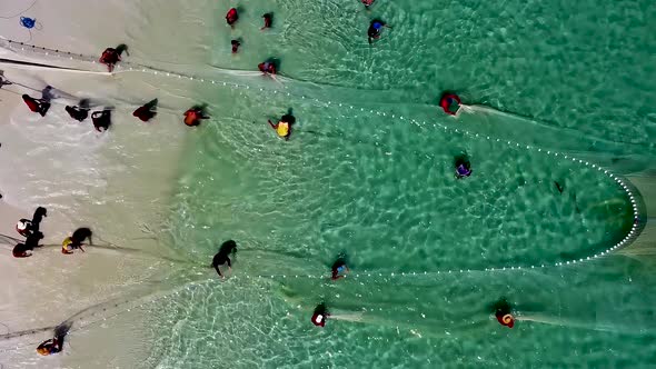 Famous artisanal fishing at Arraial do Cabo coast city Rio de Janeiro Brazil. alt