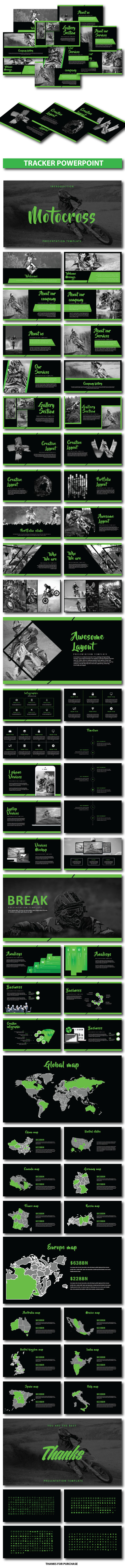 Tracker Creative Google Slide Presentation - Google Slides Presentation Templates