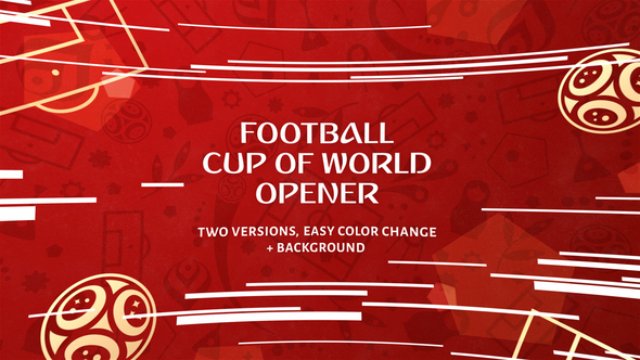 Football (Soccer) Cup Of World Simple Opener