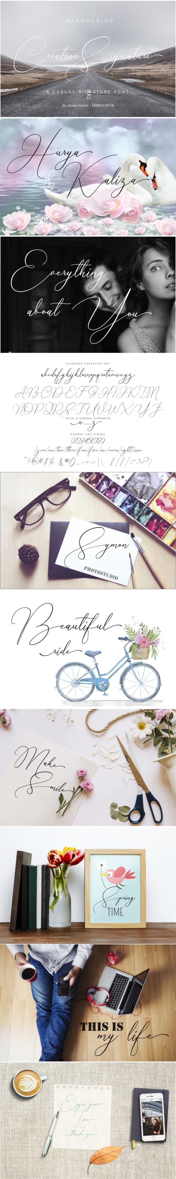 Creative Signature in Script Fonts - product preview 1