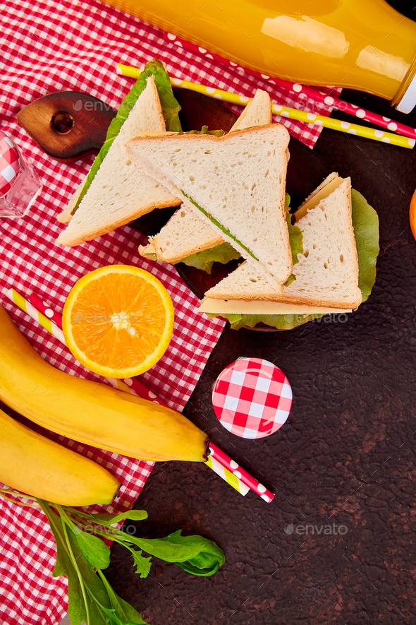 Picnic. Summer Time Rest. - Stock Photo - Images