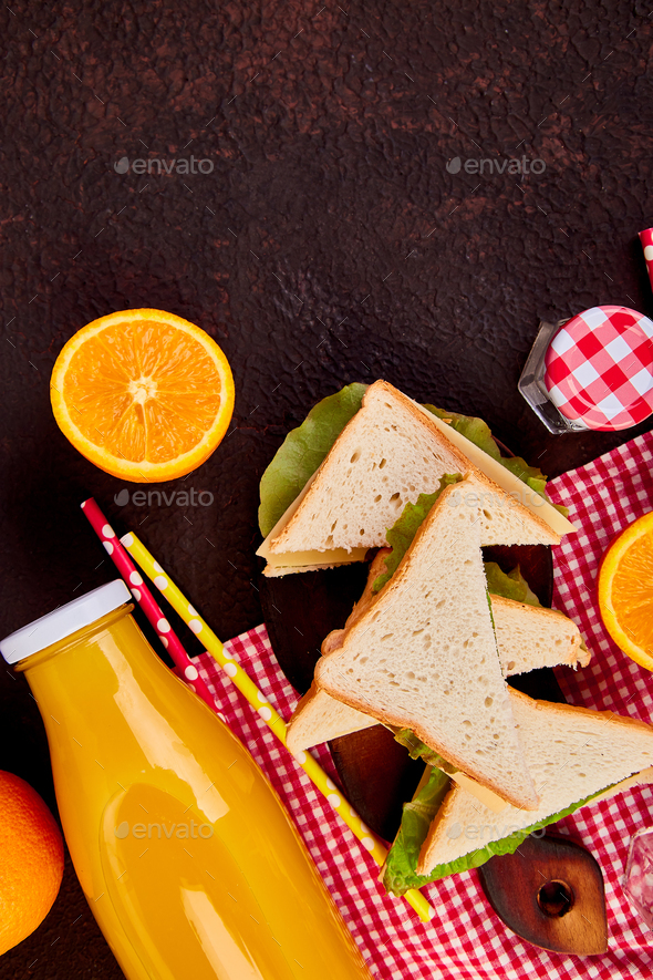Picnic. Summer Time Rest. - Stock Photo - Images