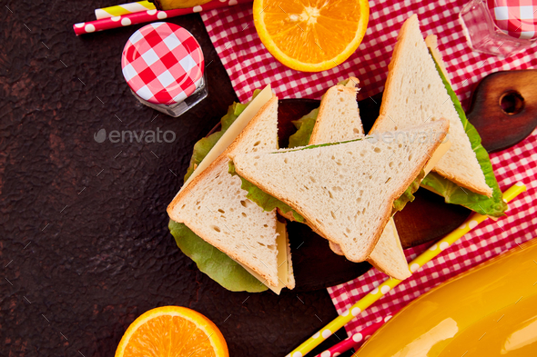 Picnic. Summer Time Rest. - Stock Photo - Images