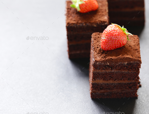 Chocolate Truffle Cake Stock Photo by Dream79 | PhotoDune