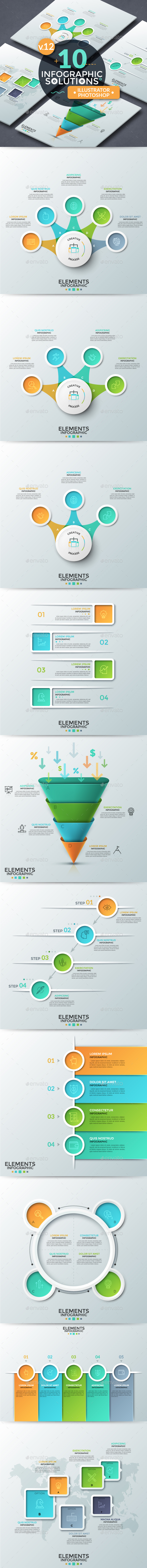 Infographic Solutions. Part 12 - Infographics