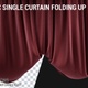 Realistic Red Velvet Curtain Folding Up - VideoHive Item for Sale