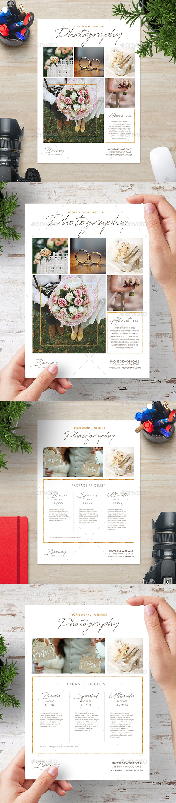 Wedding Photography Flyer 04 - Commerce Flyers