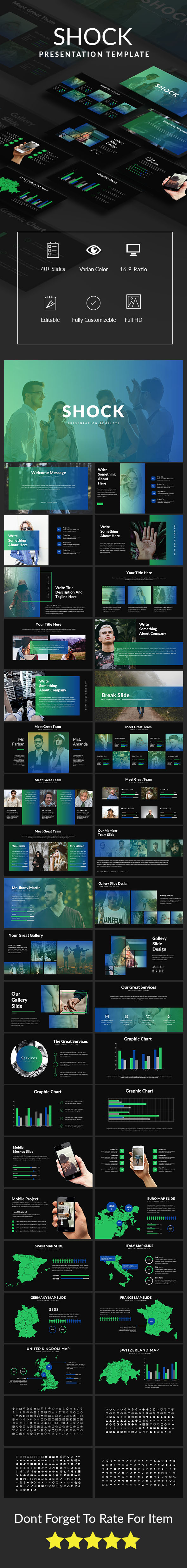 Shock Presentation Template - Keynote Templates Presentation Templates