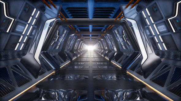 Sci-Fi Corridor, Motion Graphics | VideoHive