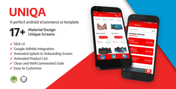 UNIQA E-Commerce: An Android Application Template for Your Business - CodeCanyon Item for Sale