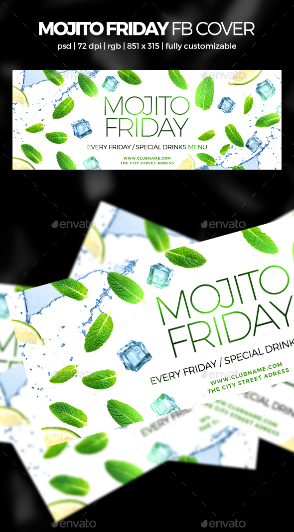 Mojito Party Facebook Cover - Facebook Timeline Covers Social Media